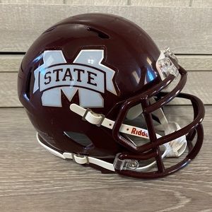 Mississippi State Bulldogs Autograph Mini Helmet